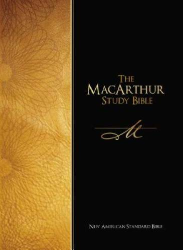 NASB, MacArthur Study Bible, Hardcover – Hardcover By MacArthur, John – GOOD