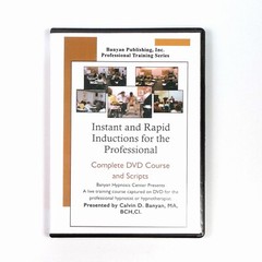 INSTANT AND RAPID INDUCTIONS FOR THE PROFESSIONAL 2 DVD Hypnosis Trance hypnotic
