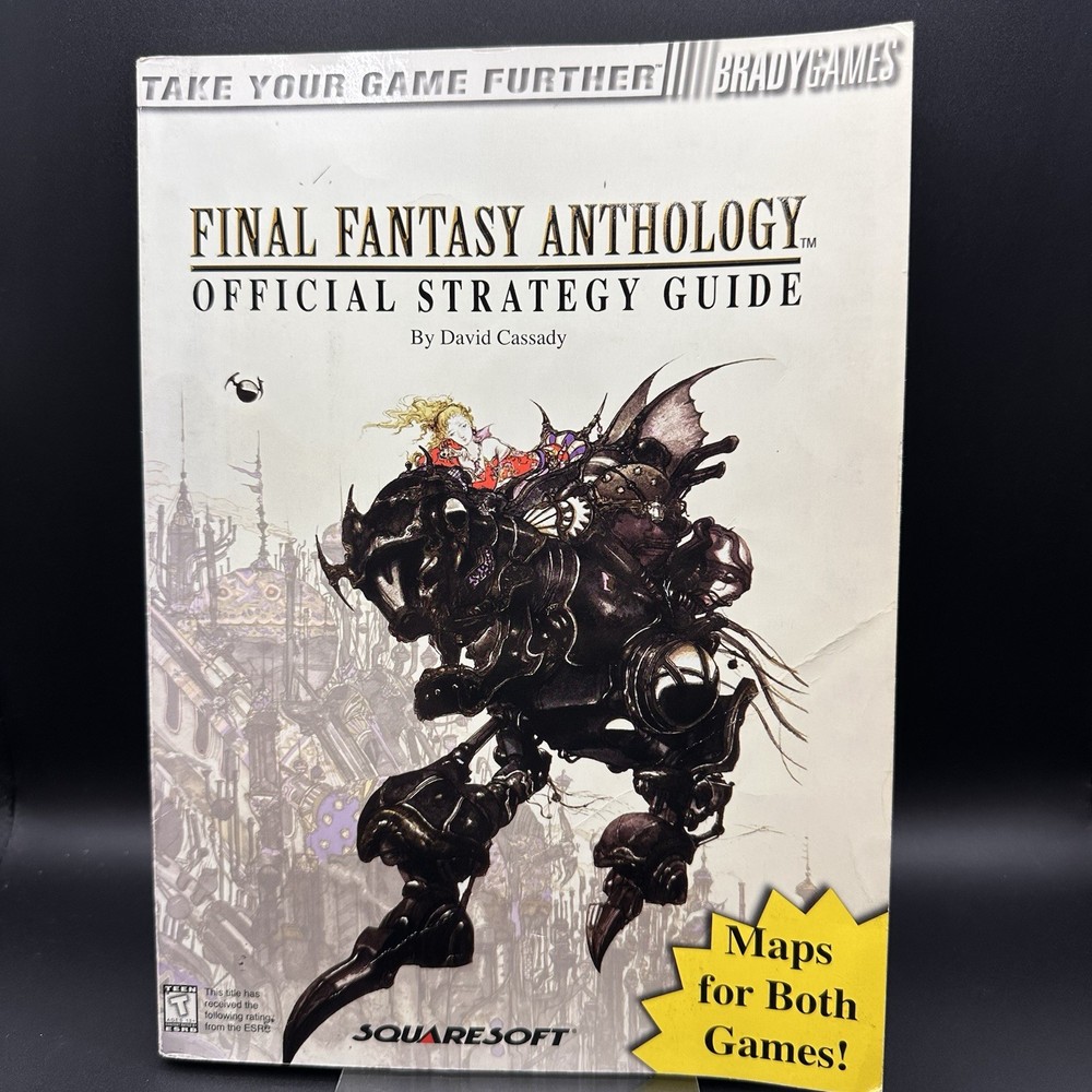 Final Fantasy Anthology Official Walkthrough (Brady Games Strategy Guide 1999)