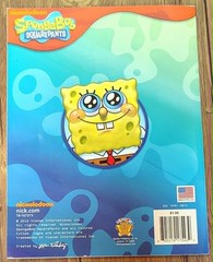 SpongeBob SquarePants Fry Cook & Friends Jumbo Coloring & Activity Book 2010