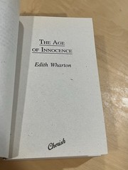 The Age of Innocence by Edith Wharton Cherish Paperback Book 320 Pages