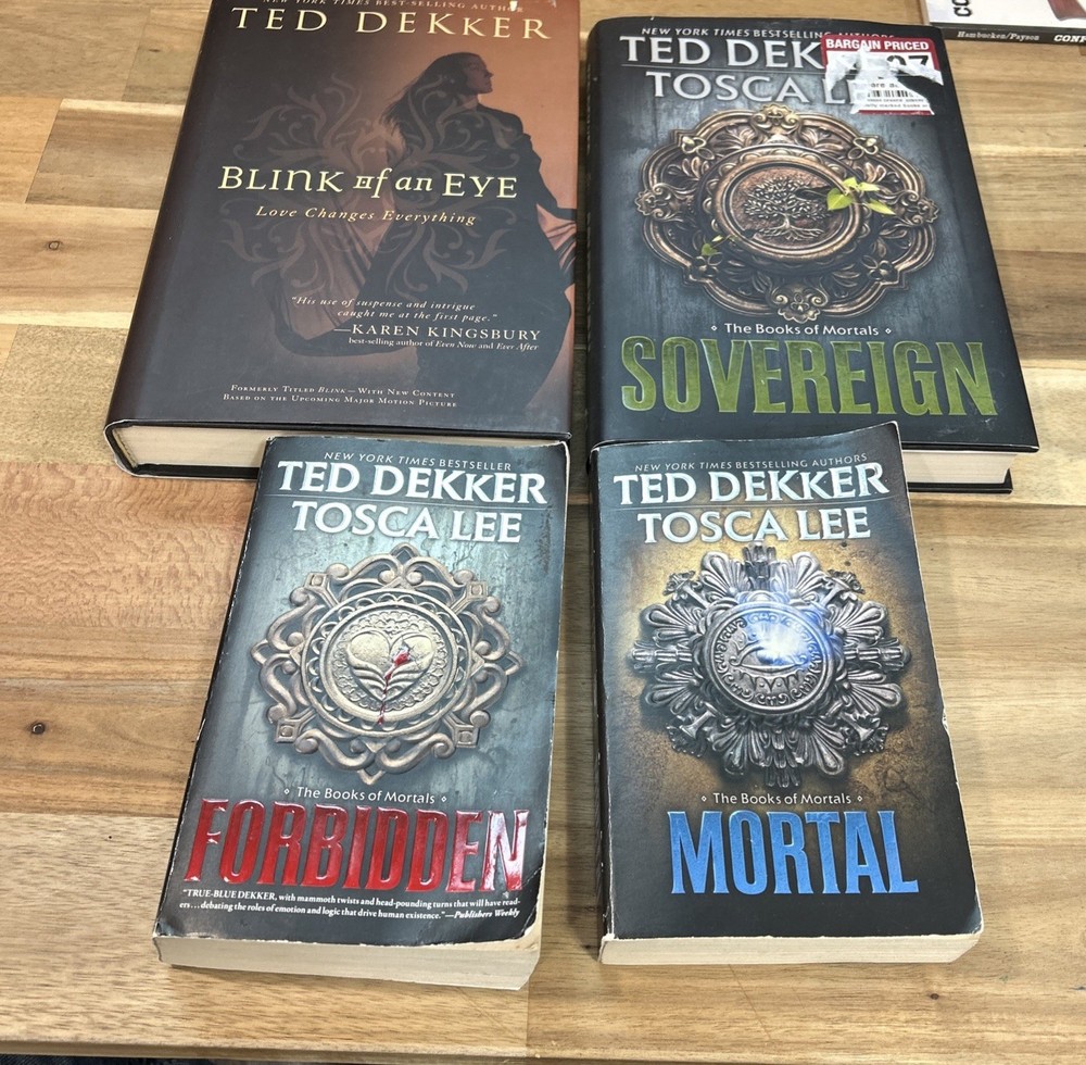 Lot of 4 Books by Ted Dekker
