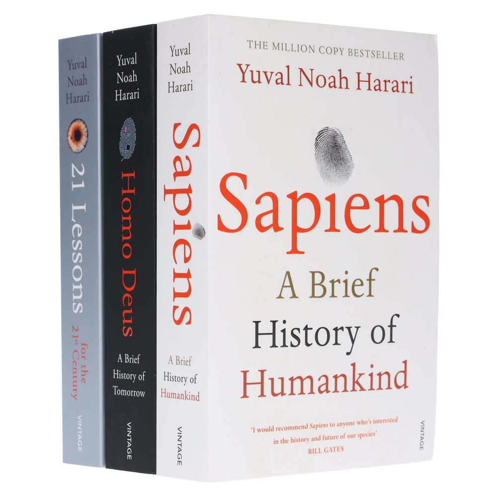 Yuval Noah Harari 3 Books Set Collection – Non-Fiction – Paperback