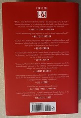 1929: Inside the Greatest Crash – Hardcover, by Sorkin Andrew Ross