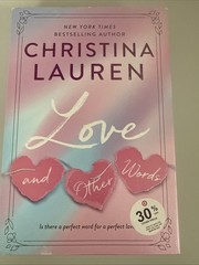 Love and Other Words: Deluxe Edition by Christina Lauren (2025, Hardcover)
