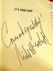 2012 It’s Your Ship by Captain D. Michael Abrashoff SIGNED H/C D/J 228 Pages