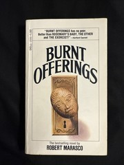 BURNT OFFERINGS Robert Marasco (1st Dell printing) VG 1974 paperback horror