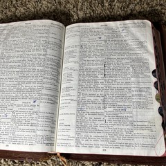 Thompson Chain Reference Bible KJV Kirkbride Morocco Leather 3rd Improved 1957