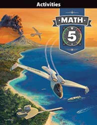 Math 5 Activities, 4th ed. – Paperback, by BJU Press – Acceptable p