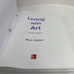 Living With Art (12th Edition) – Loose Leaf By Mark Getlein – Good, Clean