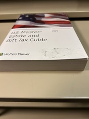 US Master Estate and Gift Tax Guide 2025 Edition Wolters Kluwer