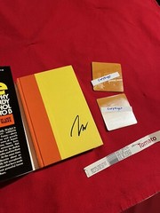 🔥 Andy Warhol Book Tomato Soup Label Photo UNIQUE RARE ARTIST SIGNED AWESOME