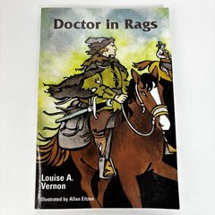 Doctor in Rags Louise A Vernon 1973 Herald Press TPB Historical Juvenile VG 1 H