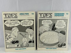 Tops Learning Systems Cohesion/AdhessionTask Cards Grades 7-12 W/ Analysis