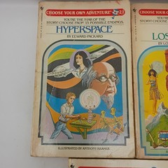 Choose Your Own Adventure Lot of 5 Hyperspace Lost Tribe 21 23 28 29 30