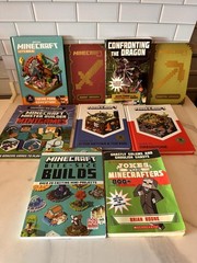 Lot Of 9 Minecraft Books Mixed