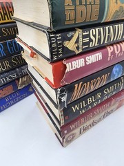 Lot of 18 Wilbur Smith Adventure Novels – Paperback/Hardcover Mix Acceptable