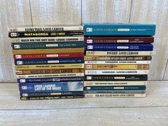 Louis Lamour Western Action Adventure Lot of 27 Paperback Books