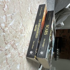 2 Books- The Unremembered Empire (Dan Abnett) and Scars (Chris Wraight)