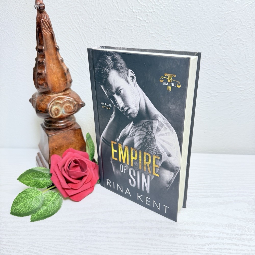 Empire of Sin Hardcover by Rina Kent (2022, Indie Website Exclusive) Model Cover