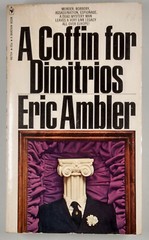 A COFFIN FOR DIMITRIOS Eric Ambler old used Paperback A Bantam Book n6704