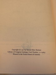 Samuel Eliot Morison EUROPEAN DISCOVERY OF AMERICA Northern Voyages 1971 HC 1ST