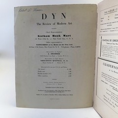 DYN Magazine 4-5 Amerindian Number Review of Modern Art Wolfgang Paalen 1943