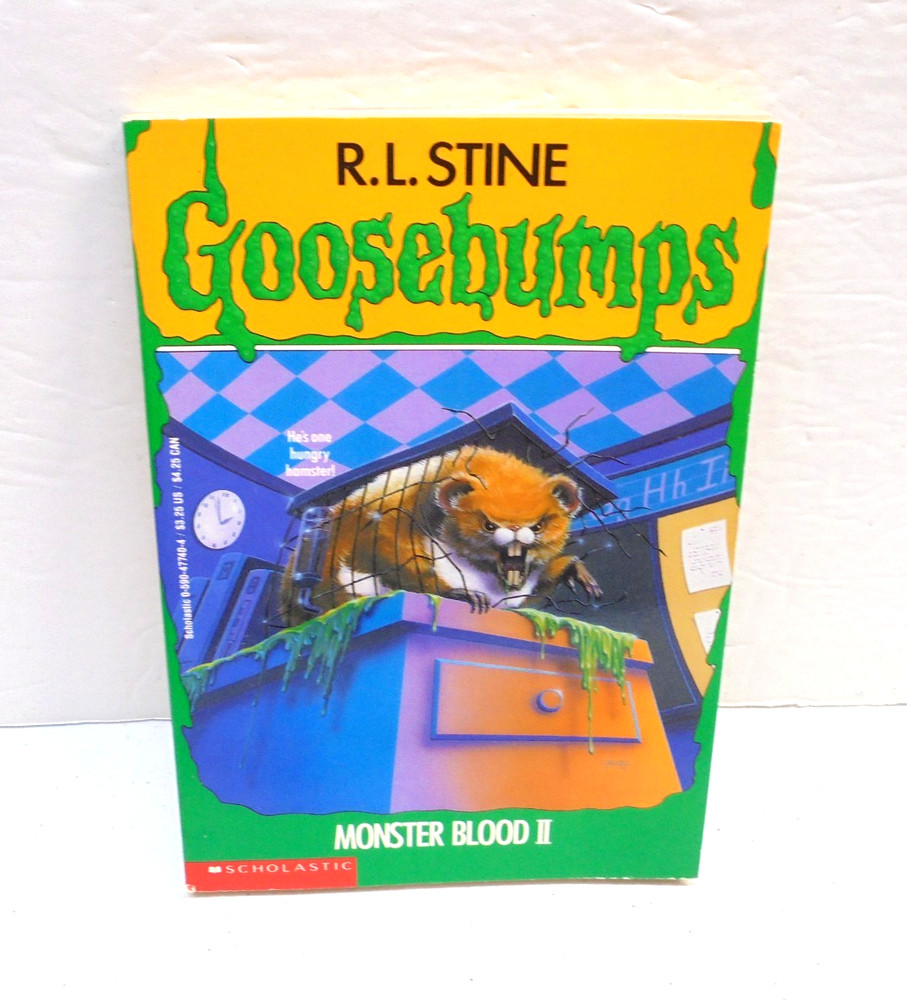Goosebumps Monster Blood II Paperback Book Vintage 1994