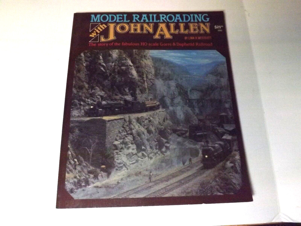 Model Railroading with John Allen Soft Cover Book 144 pages GREATEST