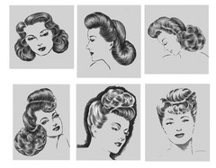 1940s Hairstyle Book by Anderson (Vintage Hairstyling)