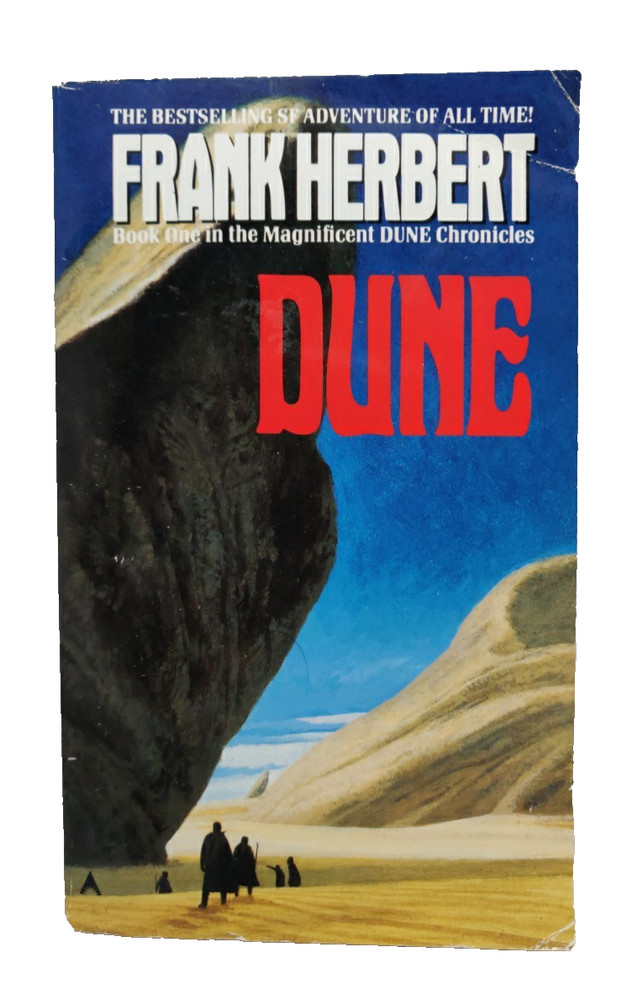 Dune by Frank Herbert MM Paperback Ace 1990 John Schoenherr Variant Art