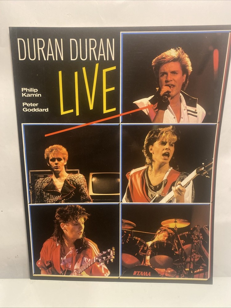 Duran Duran Live Box1 Virgin Books London Vintage 80s Beautiful 1984