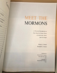Meet the Mormons Pictorial LDS 1974 OLD VINTAGE GOD JESUS RELIGION BOOKLET