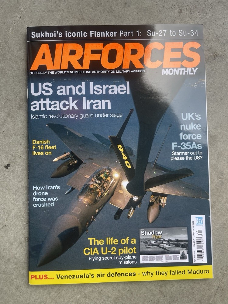 Airforces Monthly – April 2026 by Key Publishing
