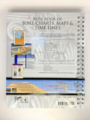 Rose Book of Bible Charts Maps & Time Lines Spiral Bound 2005 Full Color