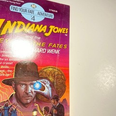 1984 Find Your Fate Adventure Indiana Jones Books 1, 4 & 6 (1st Ed.)- READ DESC.