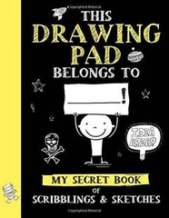 This Drawing Pad Belongs to ______! My Secret Book of Scribblings an – VERY GOOD