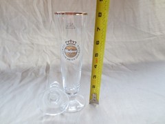 Warsteiner (Warstein) – Set of 2 – German Beer Glasses 0.2 Liter – „Tulip” – NEW