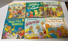 Vintage 29 Lot Berenstain Bears Paperback Books by Stan & Jan, He Bear She Bear