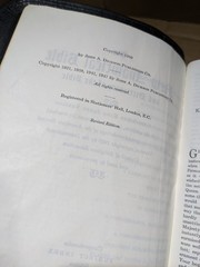 Holy Bible New Analytical Indexed Edition Dictionary Concordance Dickson 1950