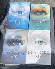 Tahereh Mafi UNRAVEL IGNITE RESTORE SHATTER ME Series Lot of 4 Paperback