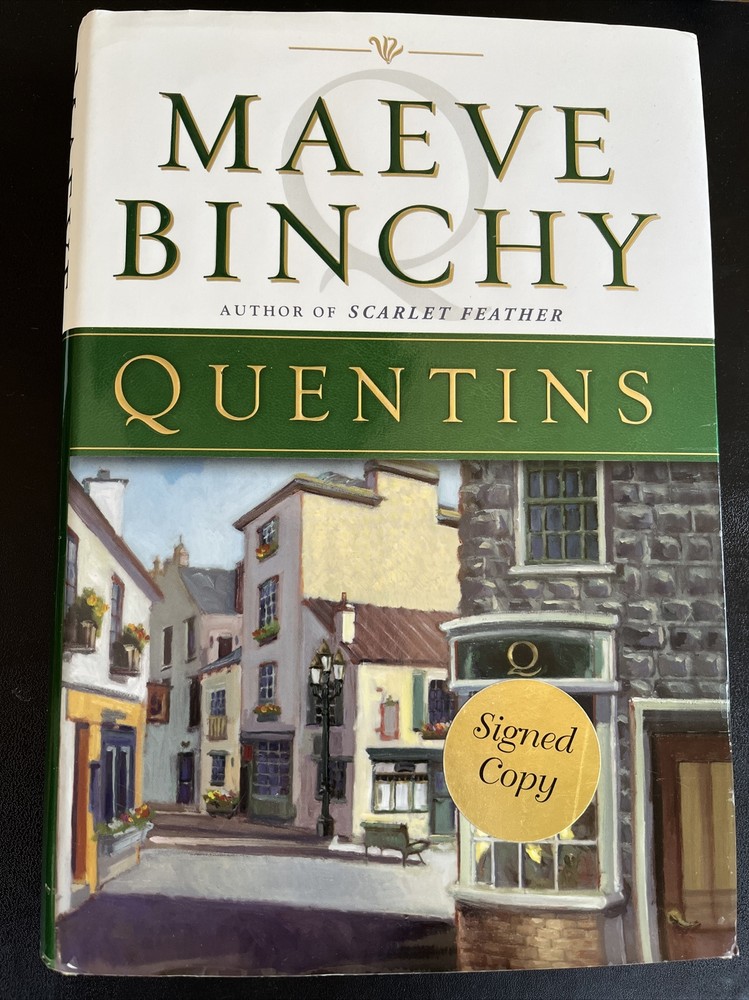Quentins by Maeve Binchy (2002, Hardcover) Signed