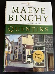 Quentins by Maeve Binchy (2002, Hardcover) Signed