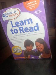 Hooked on Phonics Learn To Read Kindergarten Level 3 & 4 Emergent Ages 4-6 NEW