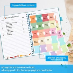 Recipe Book Recipe Book to Write in Your Own Recipes Blank Recipe Book