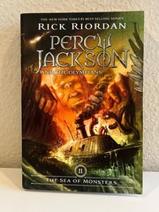 Percy Jackson and the Olympians 4 Book Paperback Set 1-4 by Rick Riordan