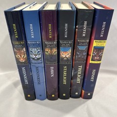 Warriors: The New Prophecy Erin Hunter 1-6 HC Complete Set 1st Edition
