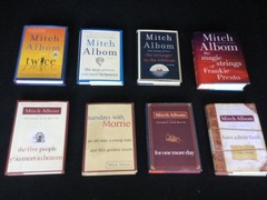 Mitch Albom 8 Book Set -8 HC-Twice / Five People You Meet in Heaven & More VG
