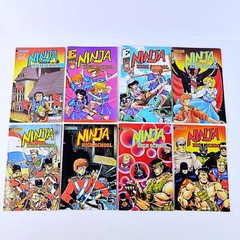 Bulk Lot 25 Mixed Comics – Ninja High School, Various Issues See Photos