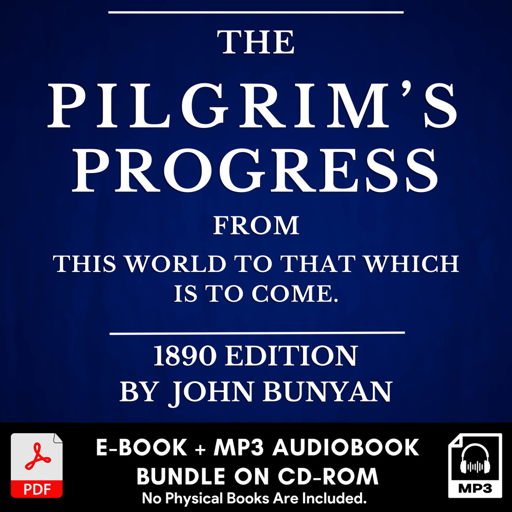 The Pilgrim’s Progress by John Bunyan (1890) – E-Book & MP3 Audiobook on CD-ROM